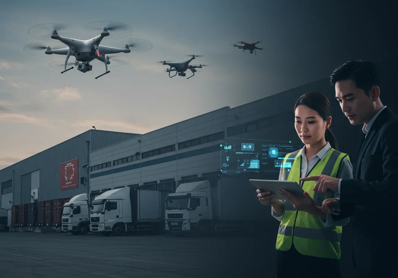 Comprehensive logistics and supply chain solutions banner