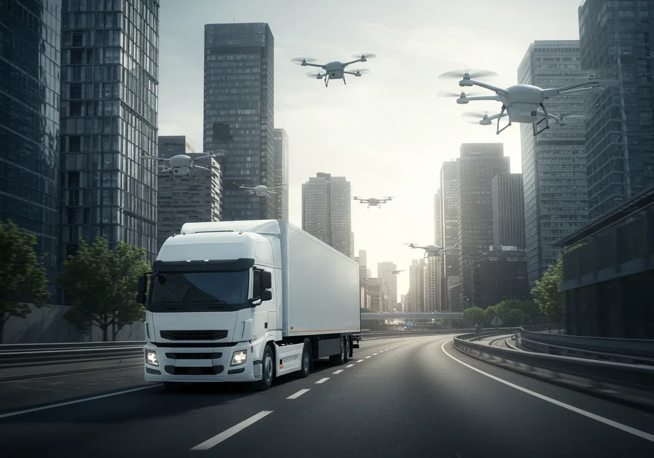 Smart vehicles enhancing logistics efficiency