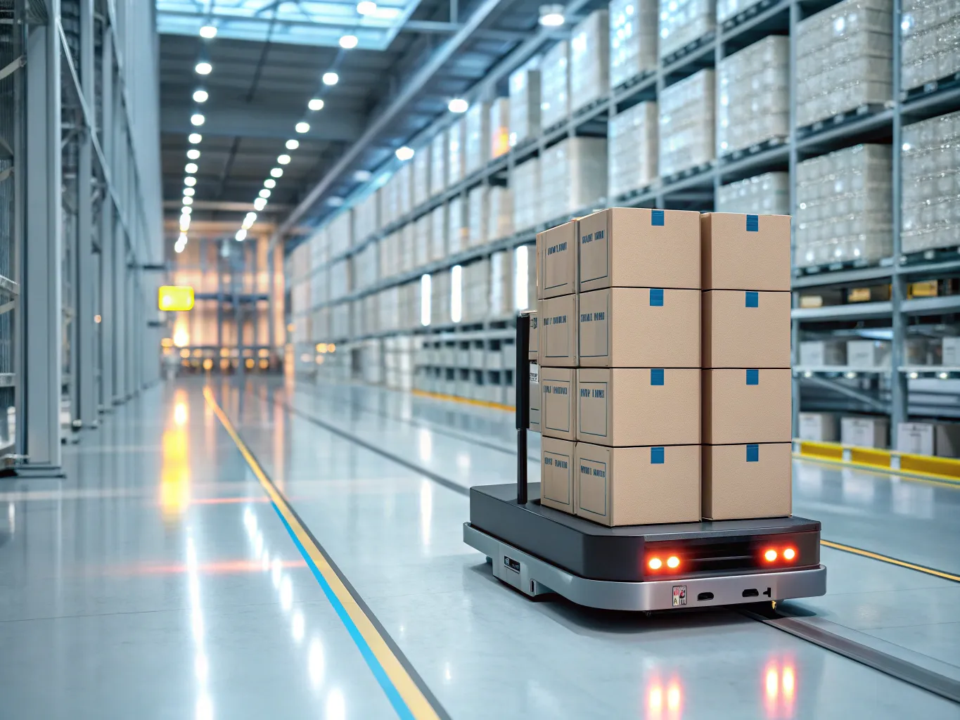 Precision and Efficiency with AGV Technology