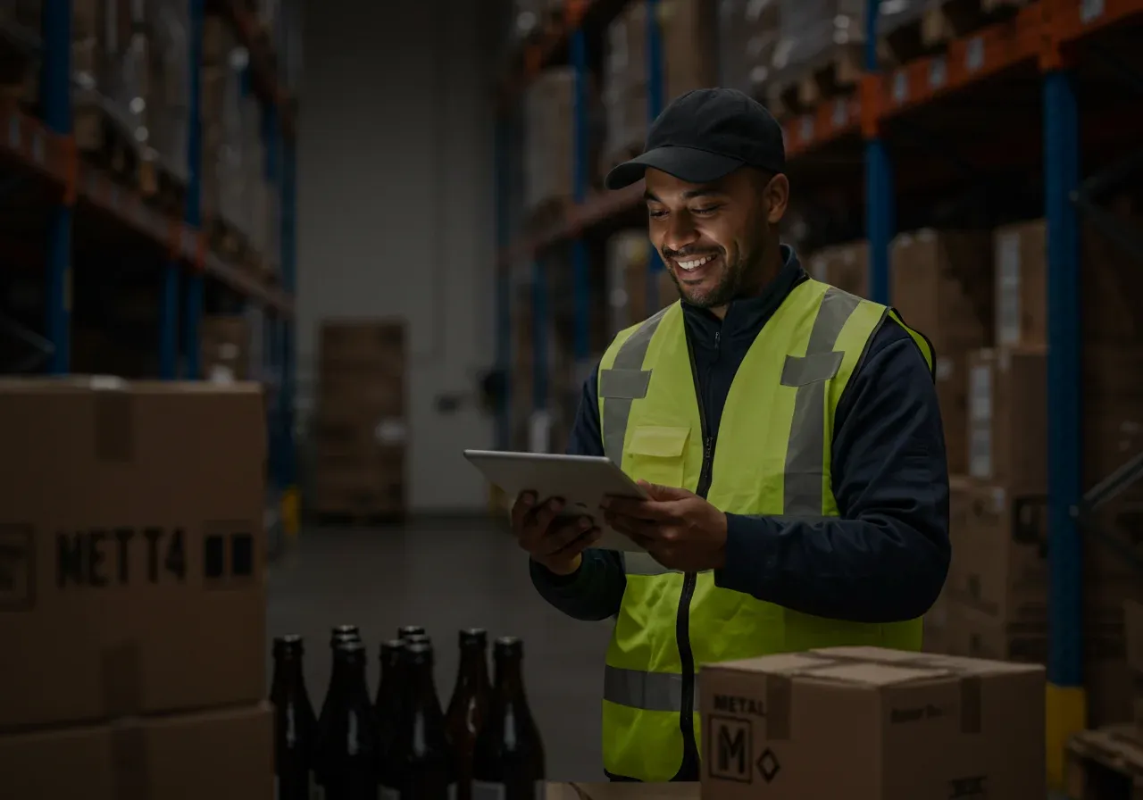 Alcohol delivery efficiency with Unis logistics
