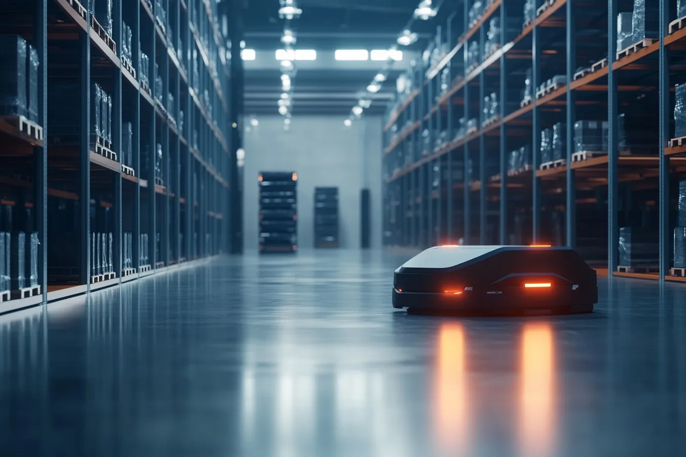 Automated Storage and Retrieval System in action