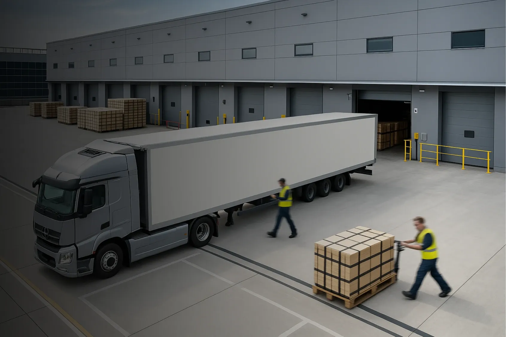 Efficient B2B logistics management