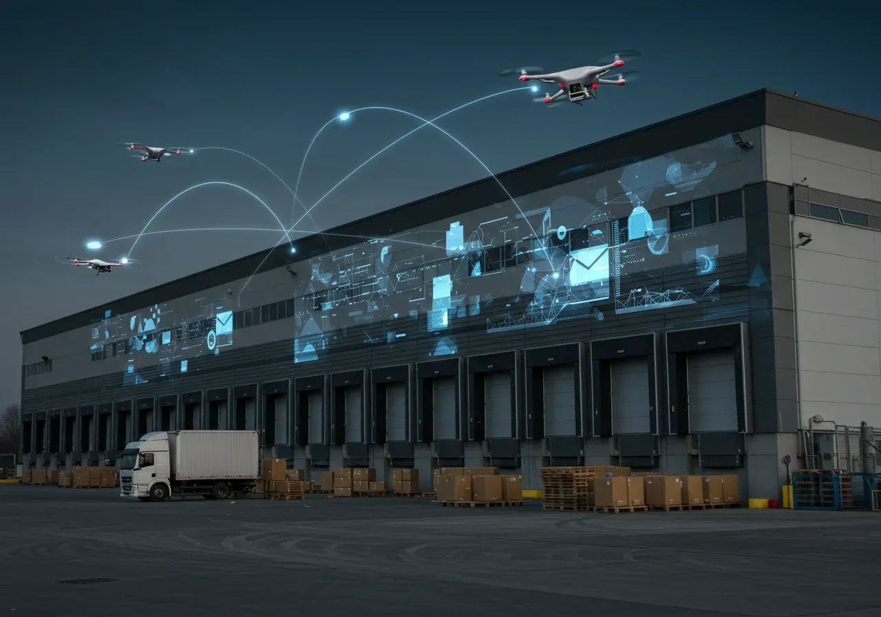 Blockchain technology optimizing supply chain logistics