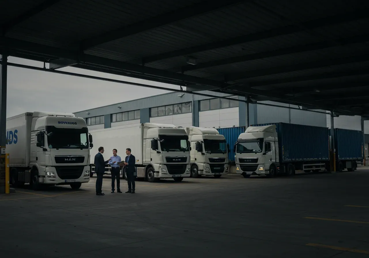 A modern bonded warehouse with secure storage solutions