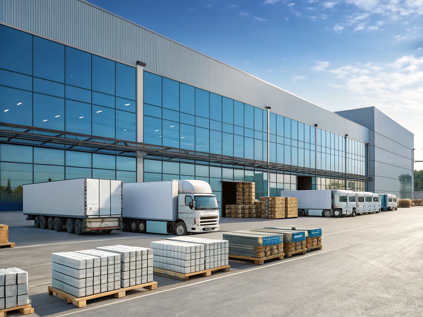 Seamless Construction Material Logistics