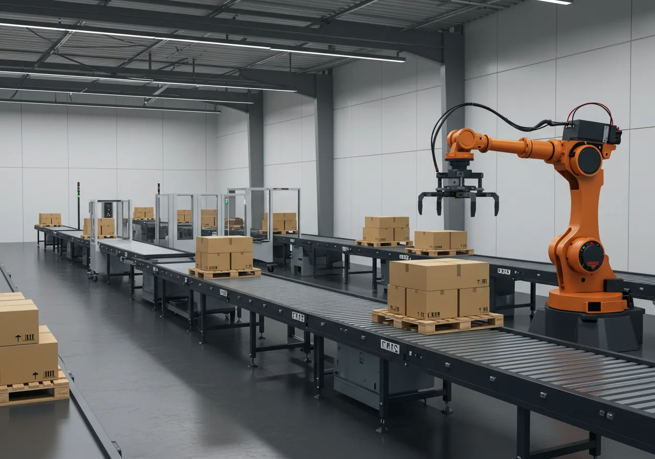 Automated case packing systems for optimized logistics