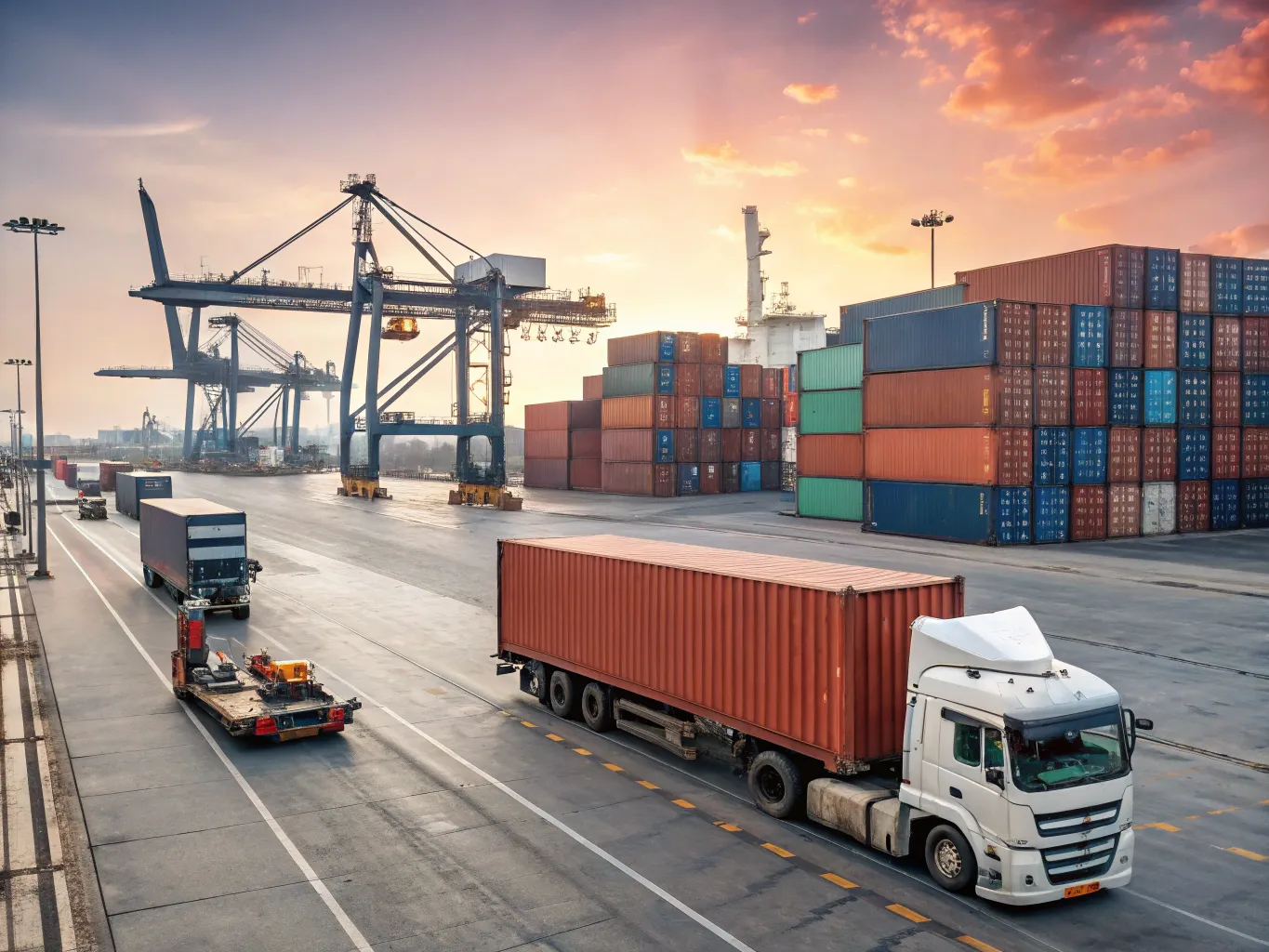 Optimized Container Transport Solutions