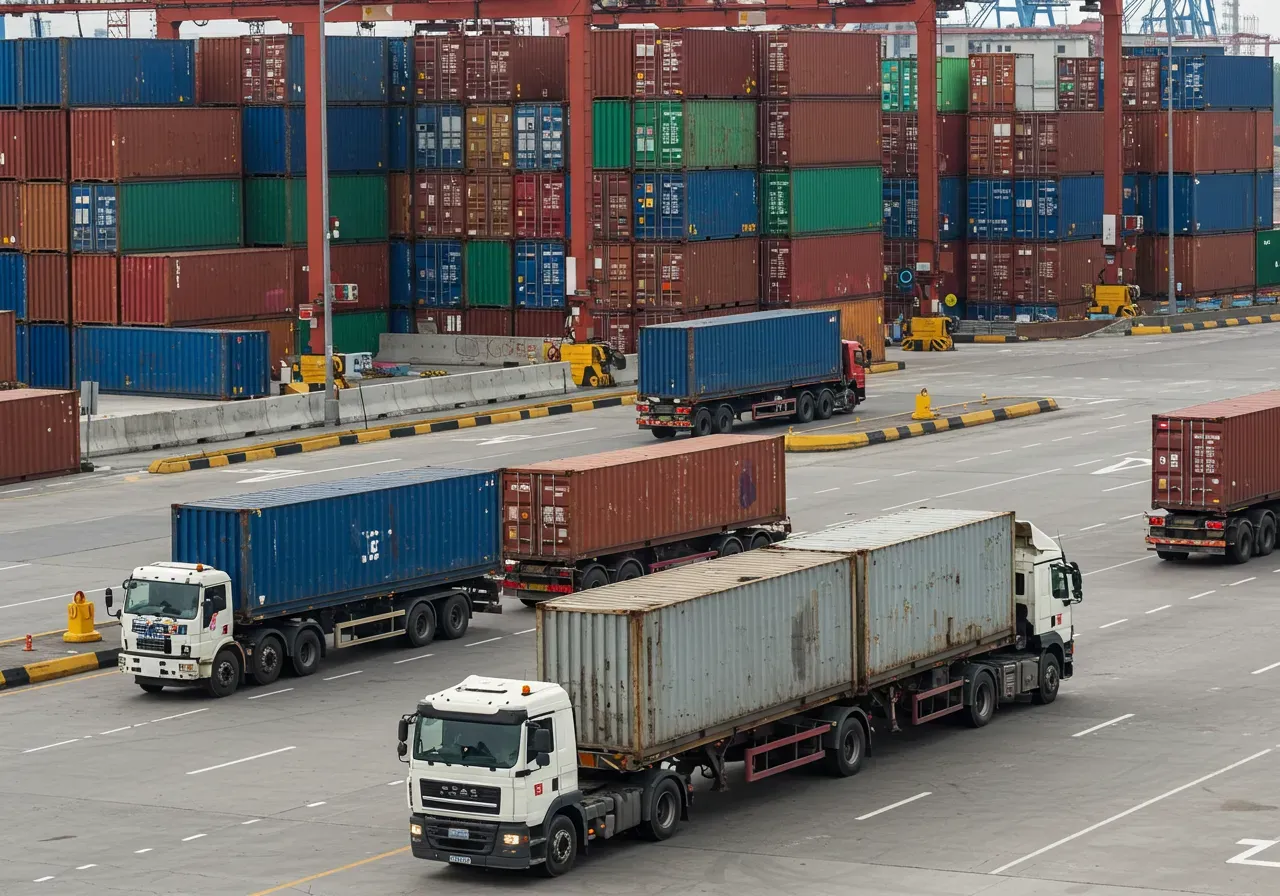 Image depicting efficient cross-border shipping solutions for global logistics
