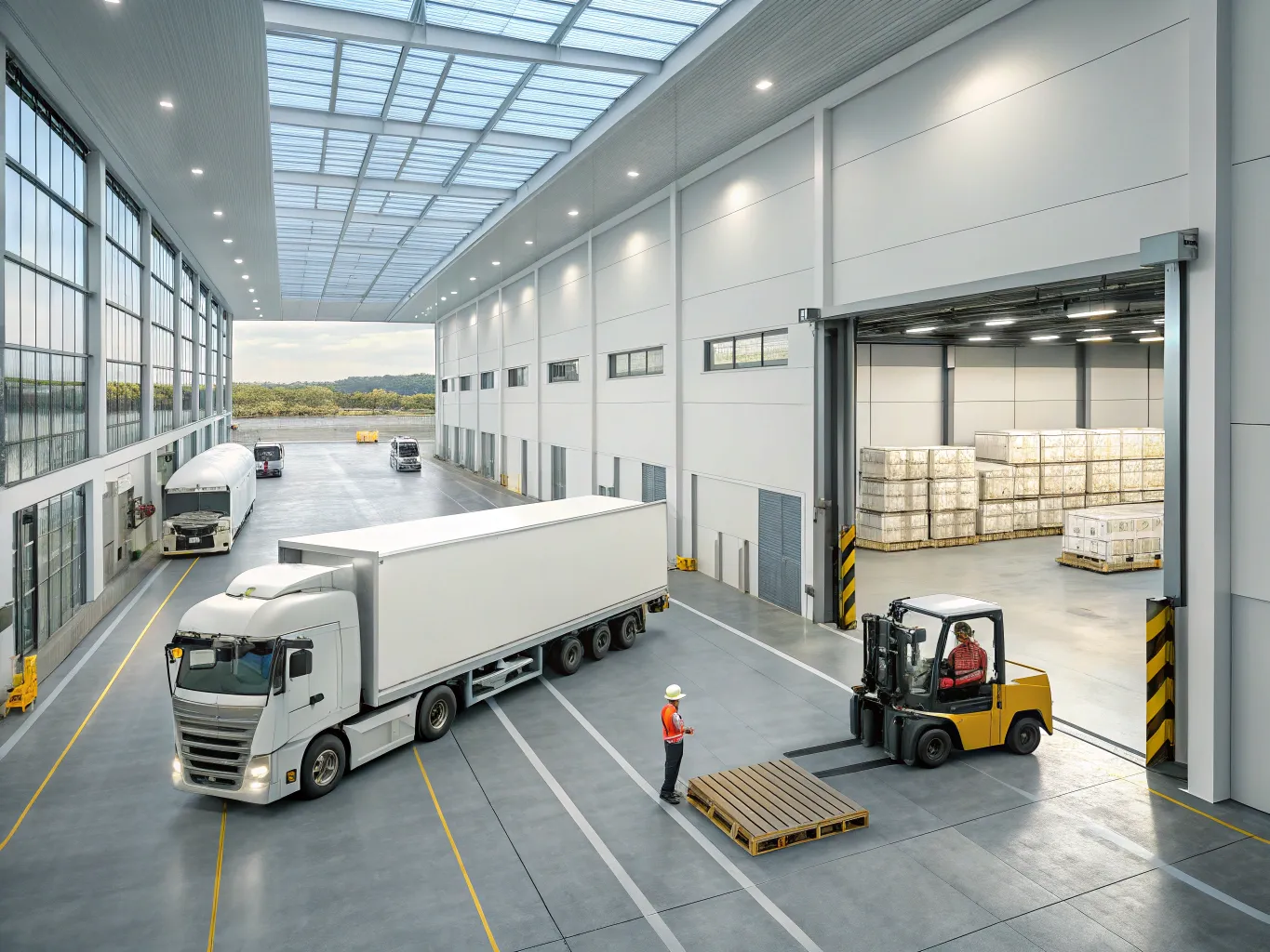 Optimized Load Transfers with Cross-Docking