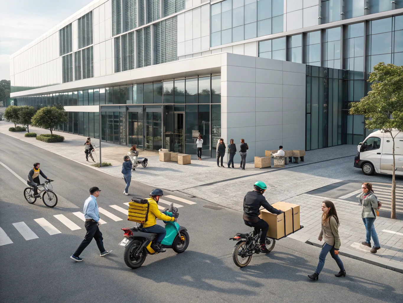 Streamlined Logistics with AI-Enhanced Crowdsourcing