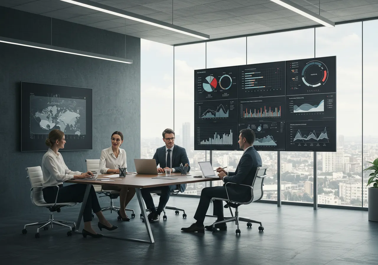 CRM system seamlessly integrating with logistics operations