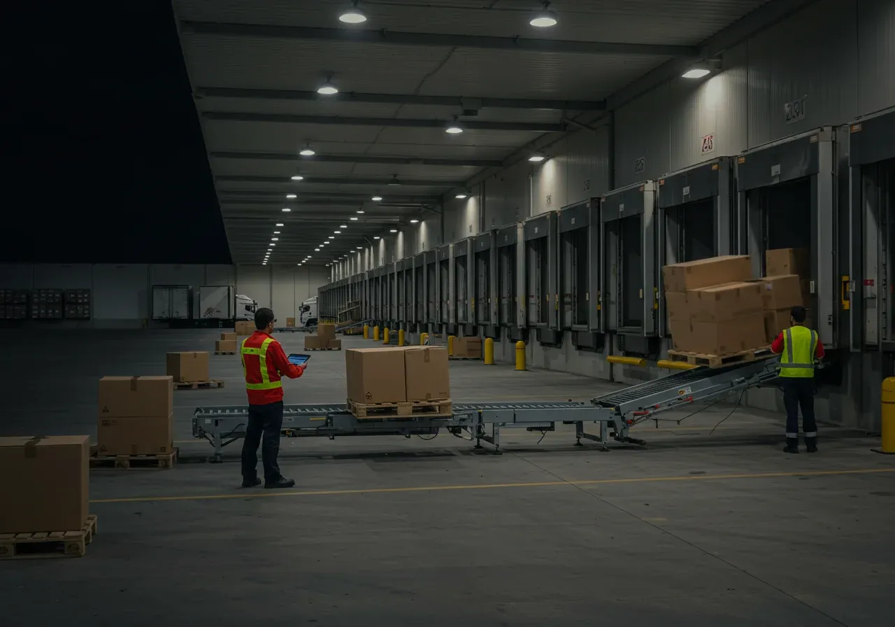 Efficient DC Bypass logistics network