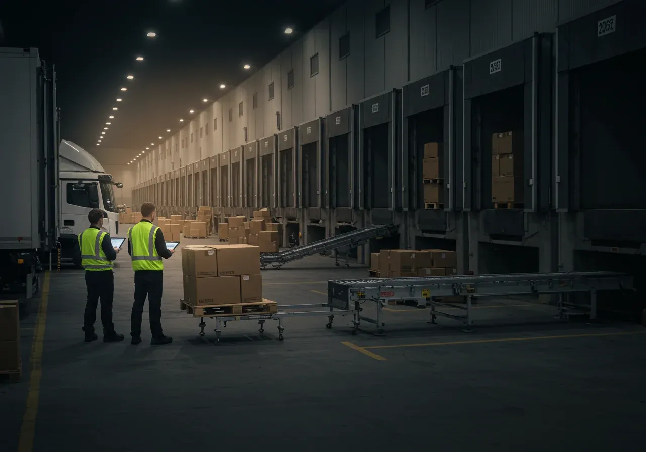 Dedicated fleet services enabling streamlined logistics and supply chain management