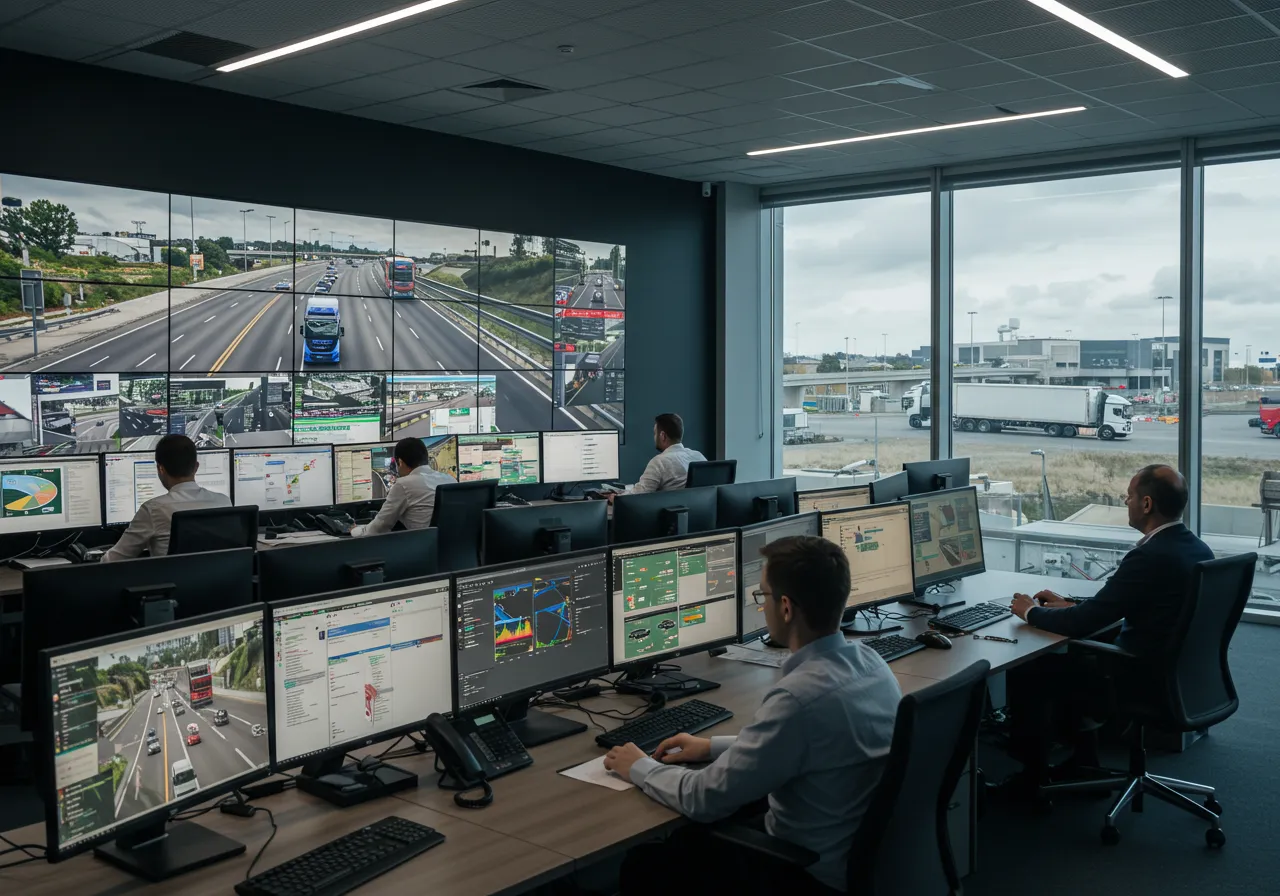 Banner showcasing IoT-driven equipment monitoring