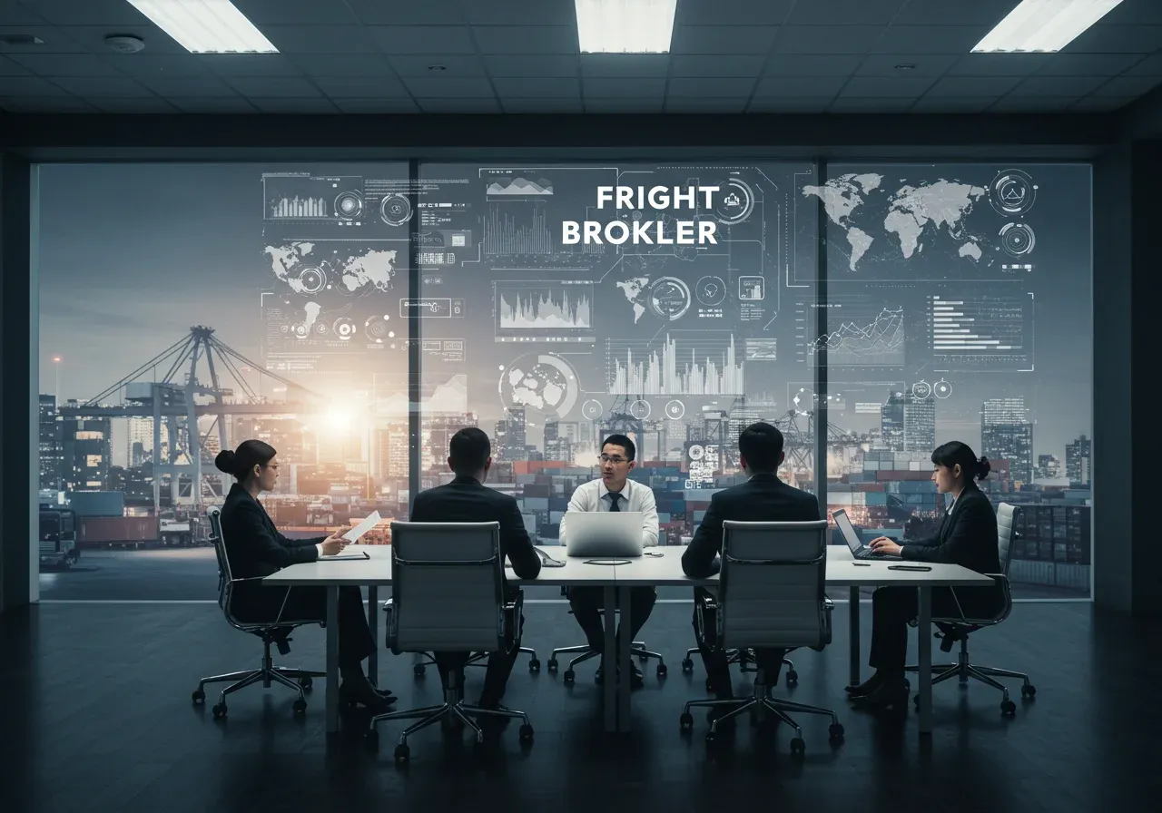 Global supply chain optimization with freight forwarding and customs brokerage