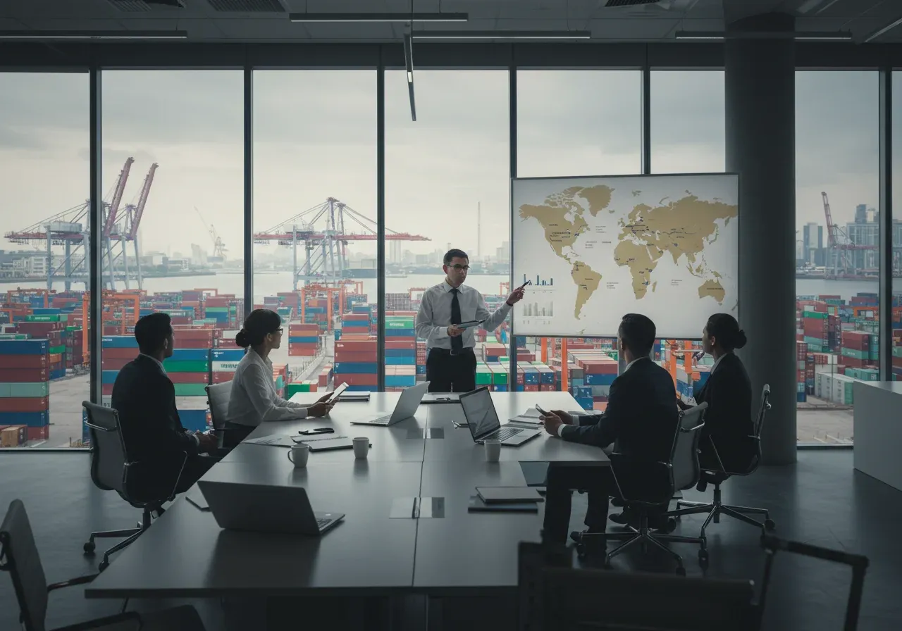 Network of freight carriers providing brokerage solutions