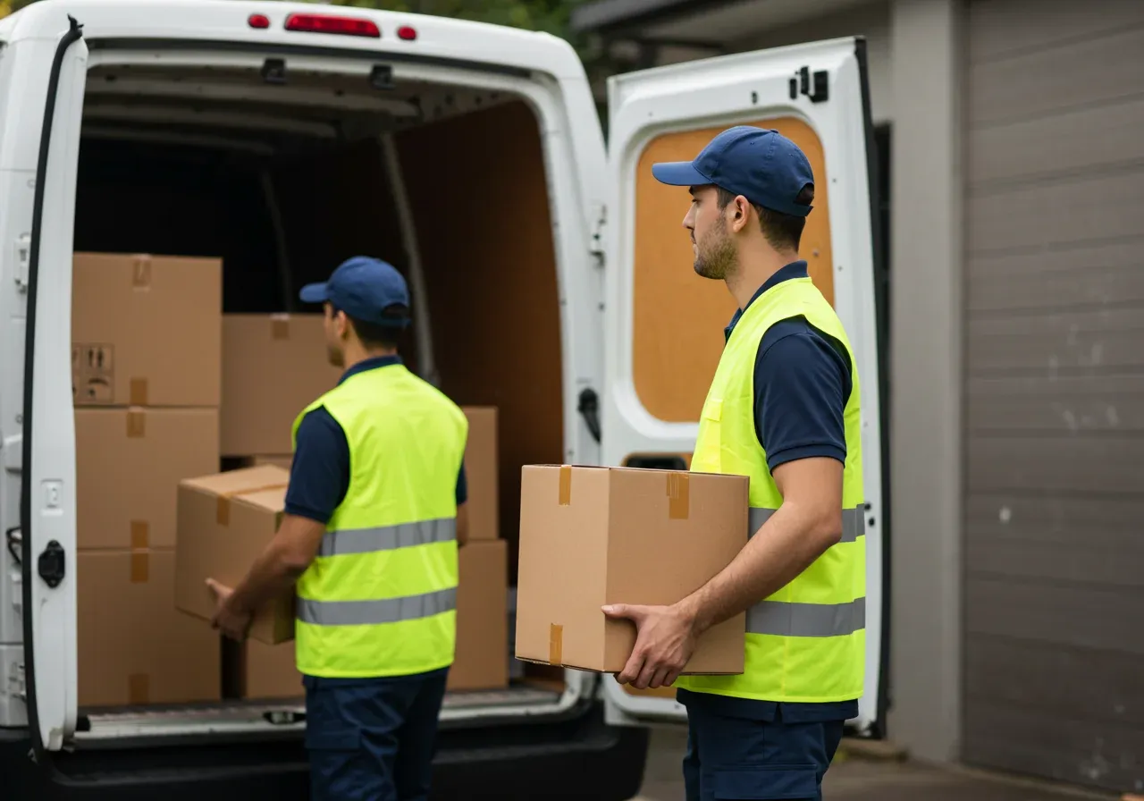Efficient home goods logistics in action