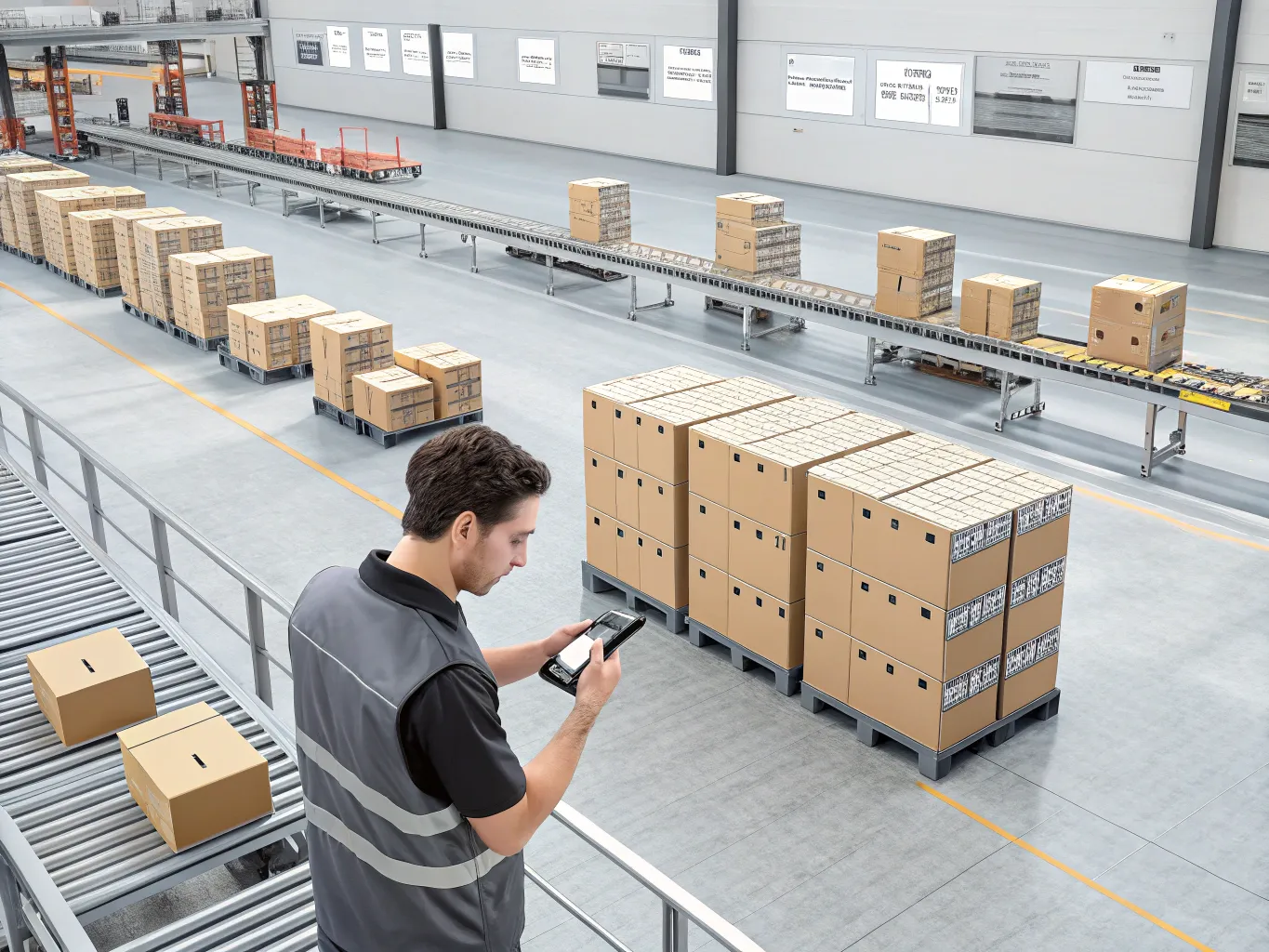 Enhanced Warehouse Operations with Precision Barcoding