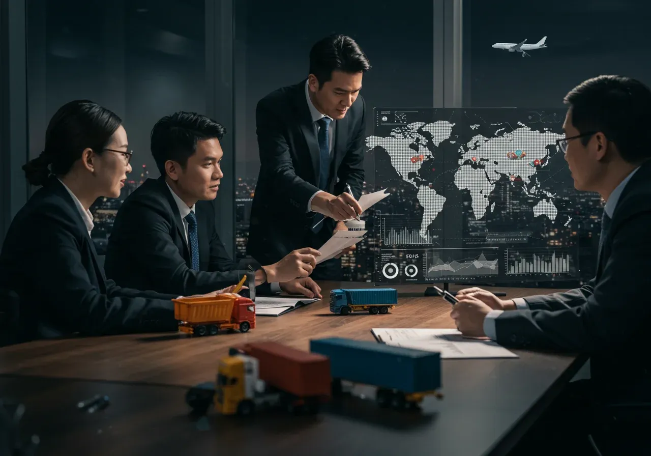 Dynamic logistics marketing strategy
