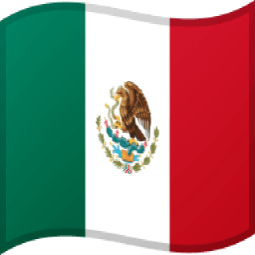 A vibrant Mexican flag displays an eagle perched on a cactus with a snake below detailing national symbolism