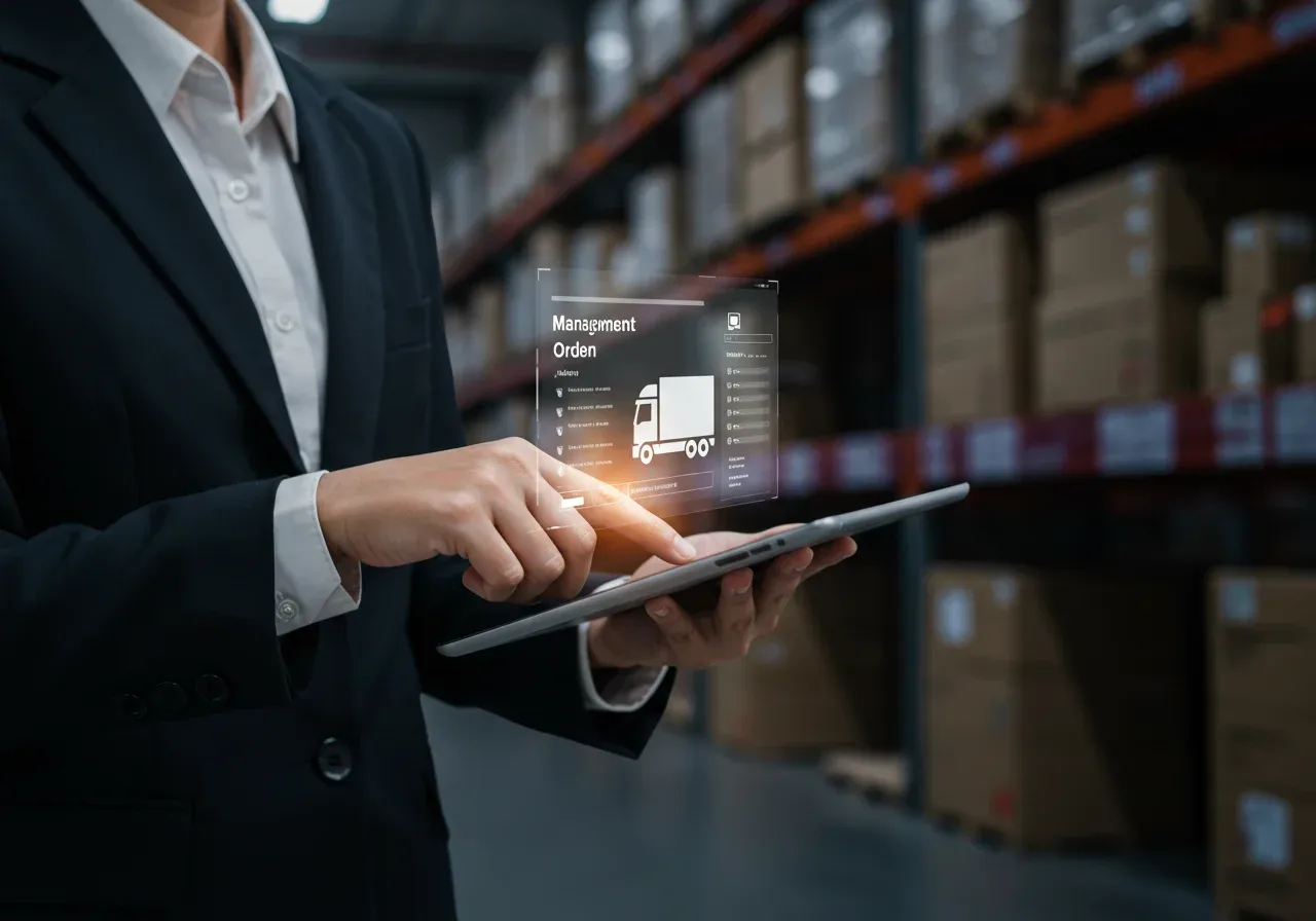 High-speed order processing in action
