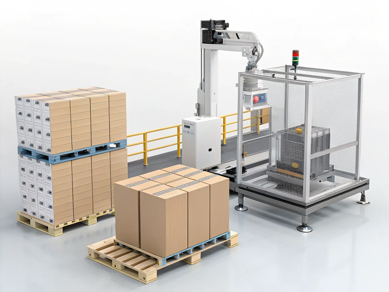 Optimized Palletizing & Shrinkwrapping