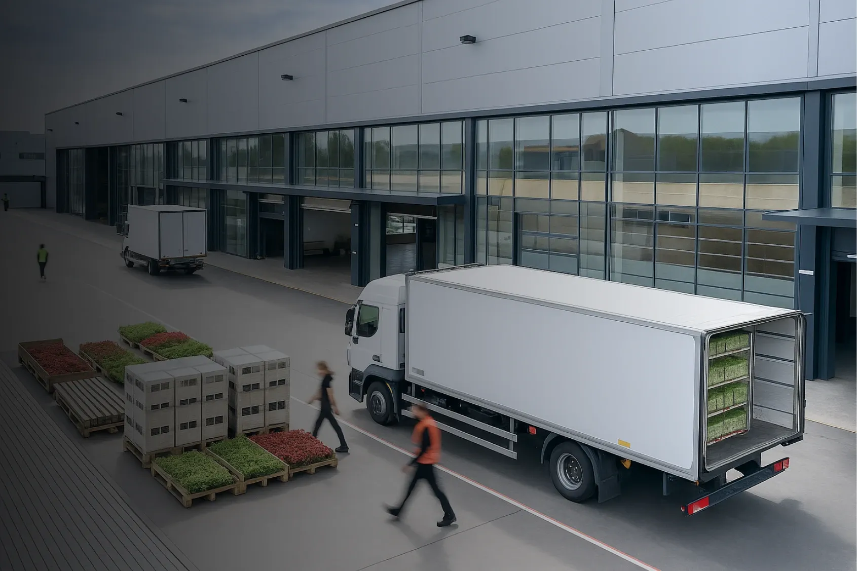 Temperature-controlled transport for perishable goods