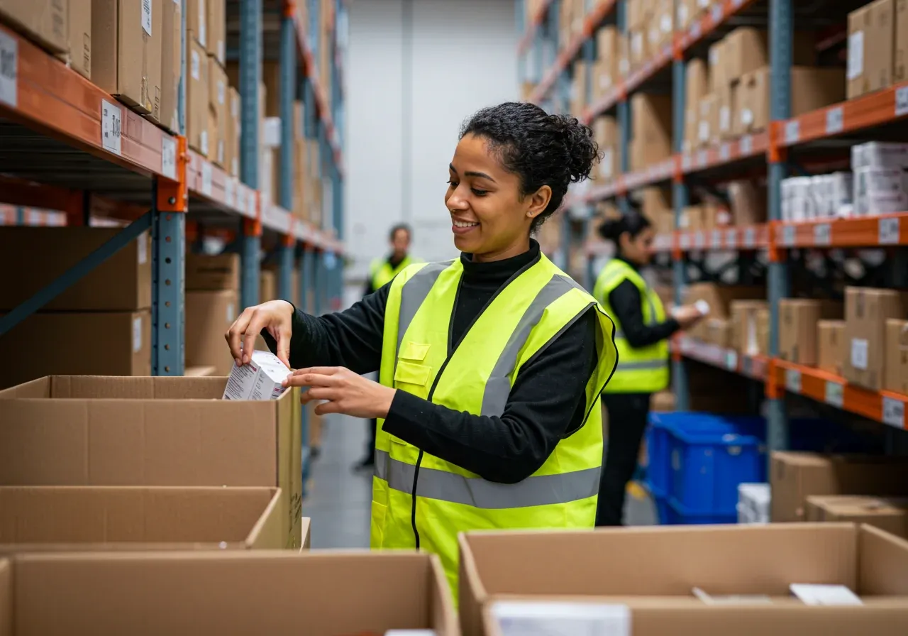 Efficient pharmaceutical logistics network
