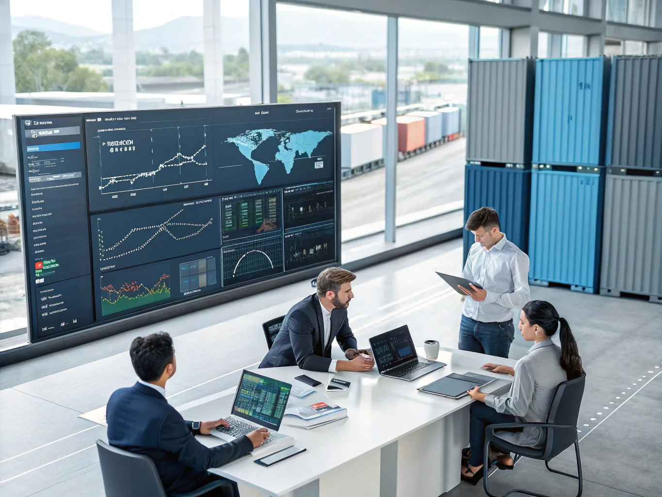 Data-Driven Decisions in Logistics