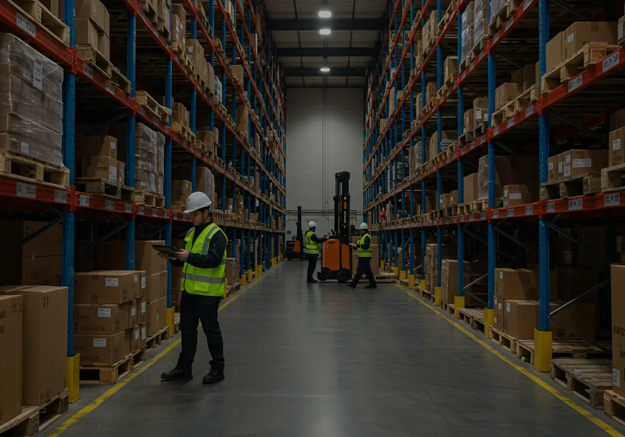 Efficient inventory management through precise inspection and restocking