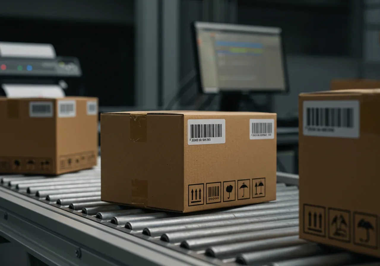 Banner showcasing efficient use of Return Labels in logistics