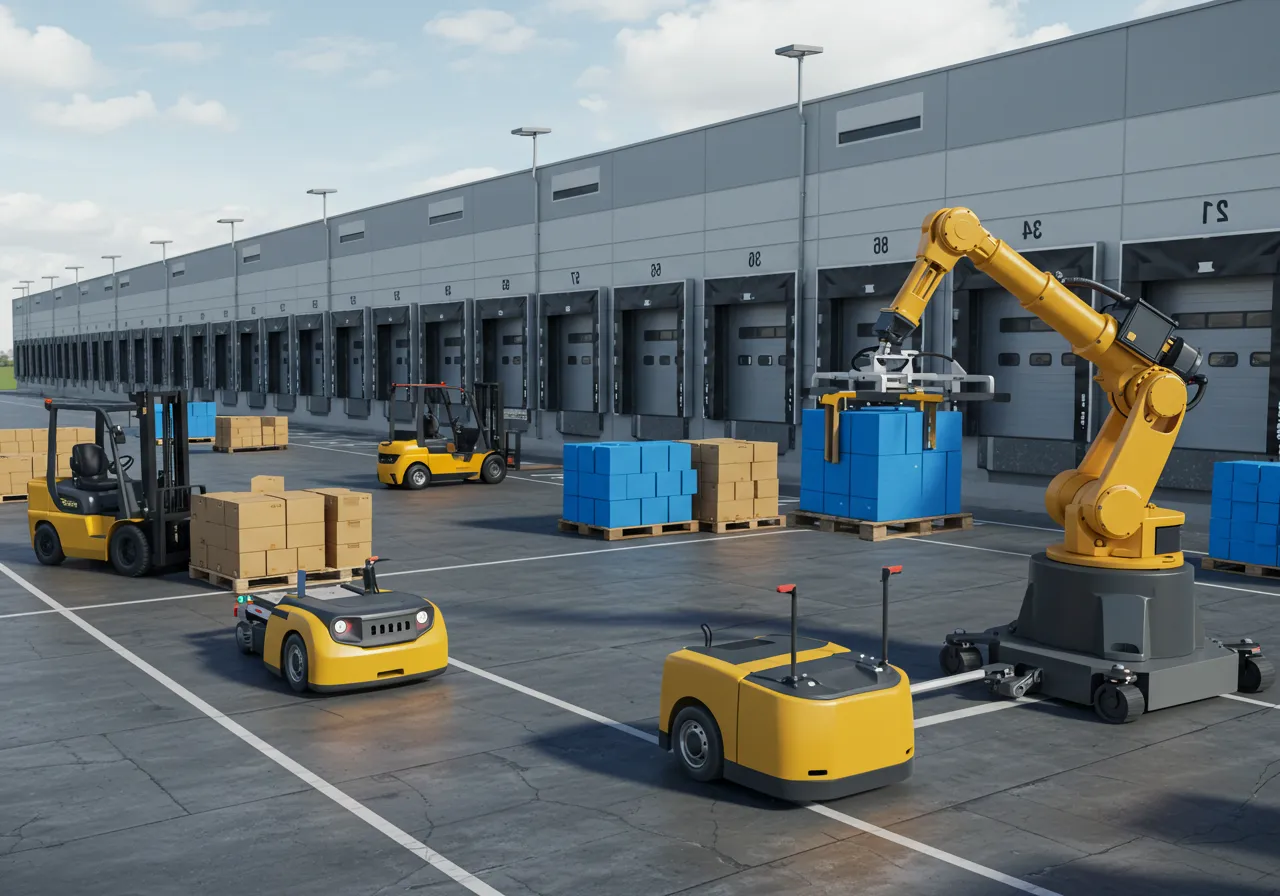 Cutting-edge robotics streamlining logistics tasks