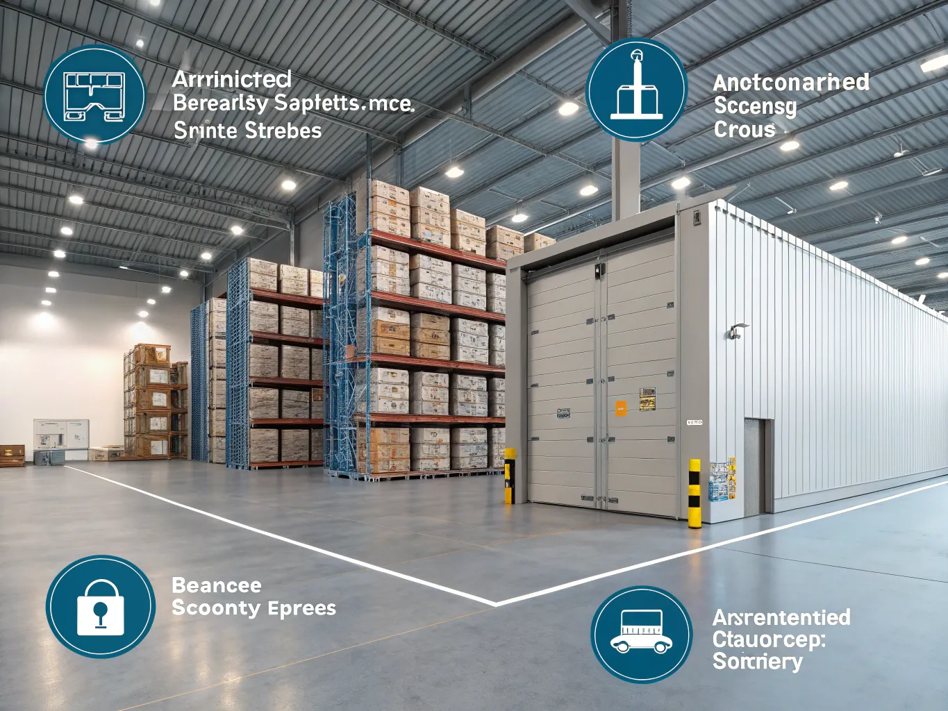 State-of-the-art secure storage facility