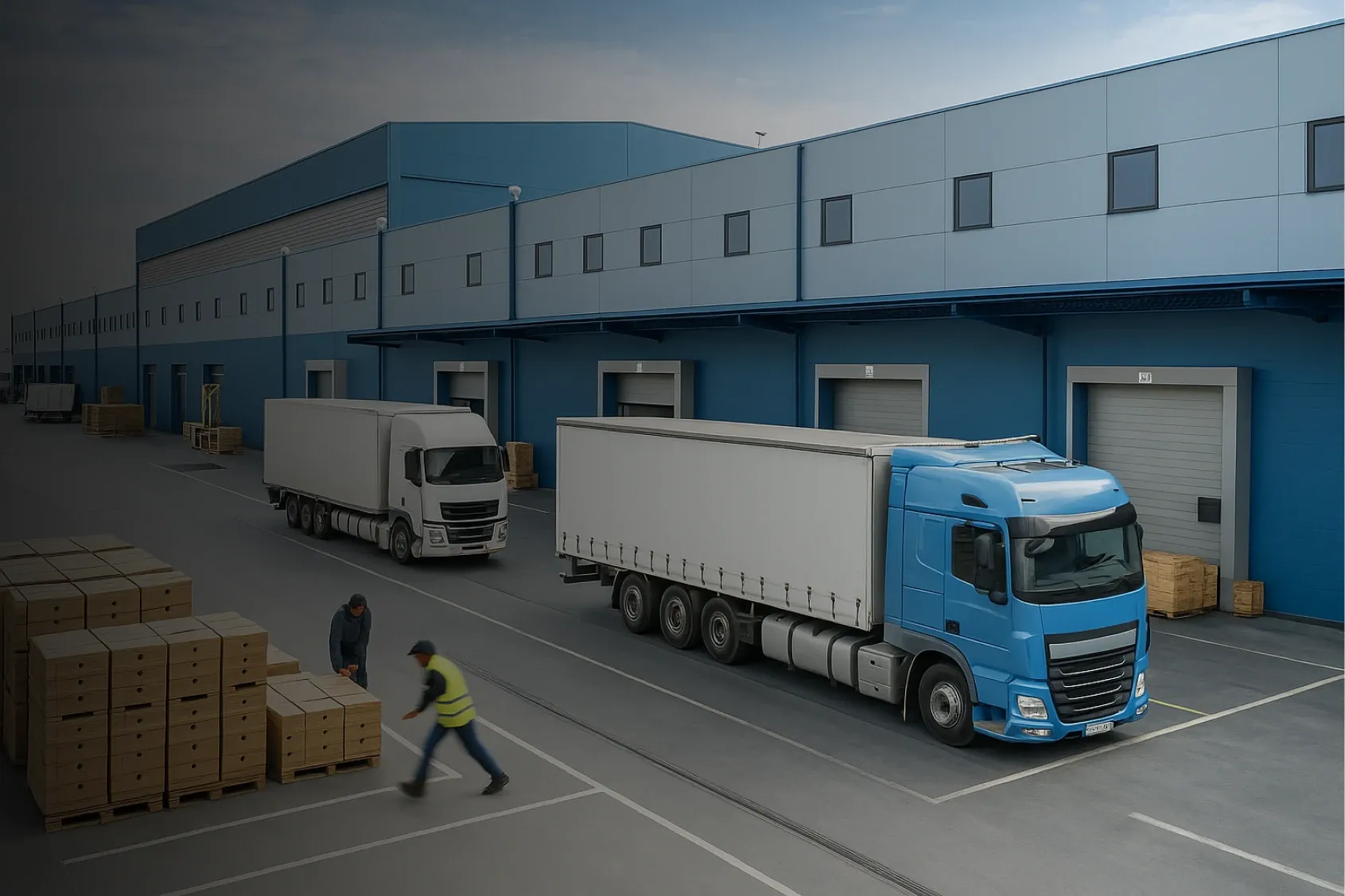Reliable and efficient parcel delivery service network