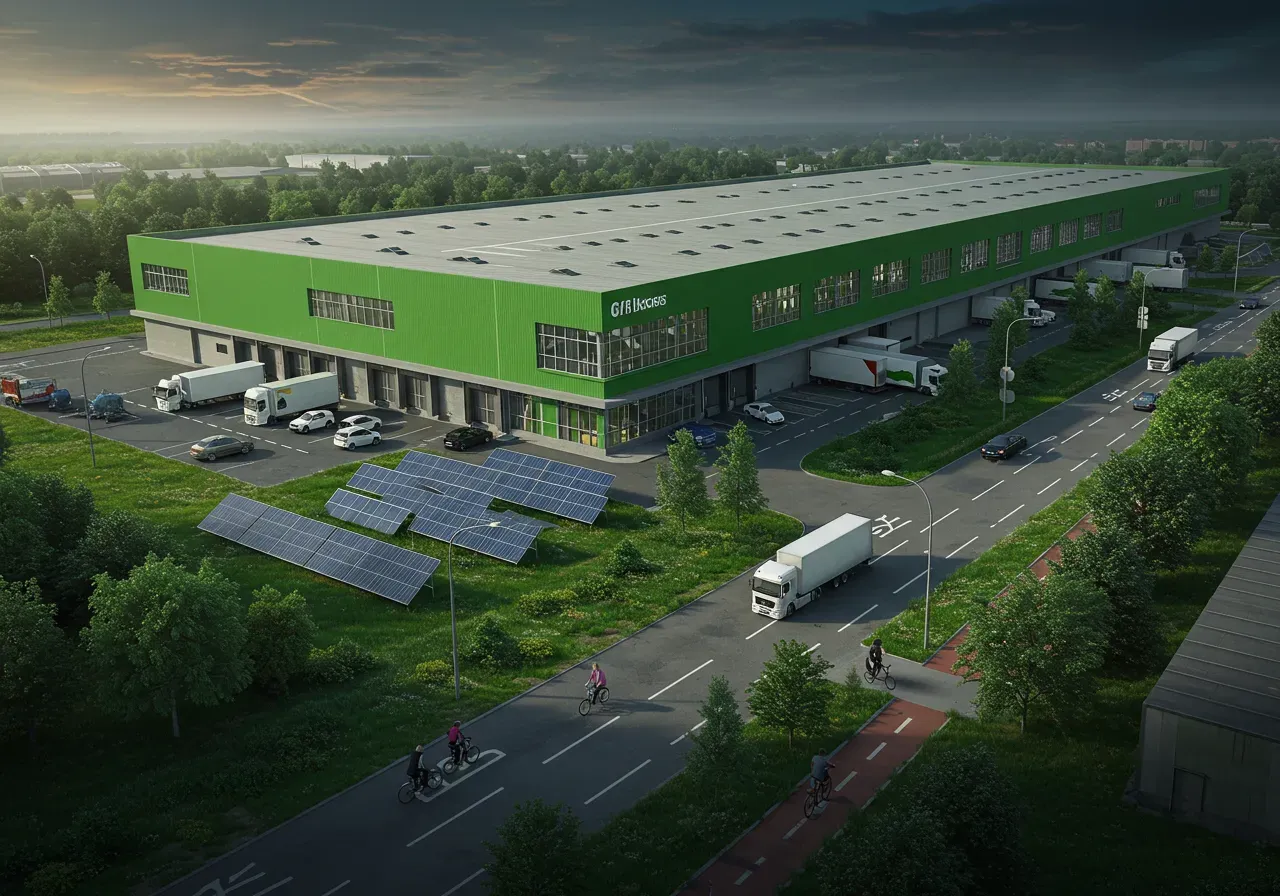 Eco-friendly logistics network