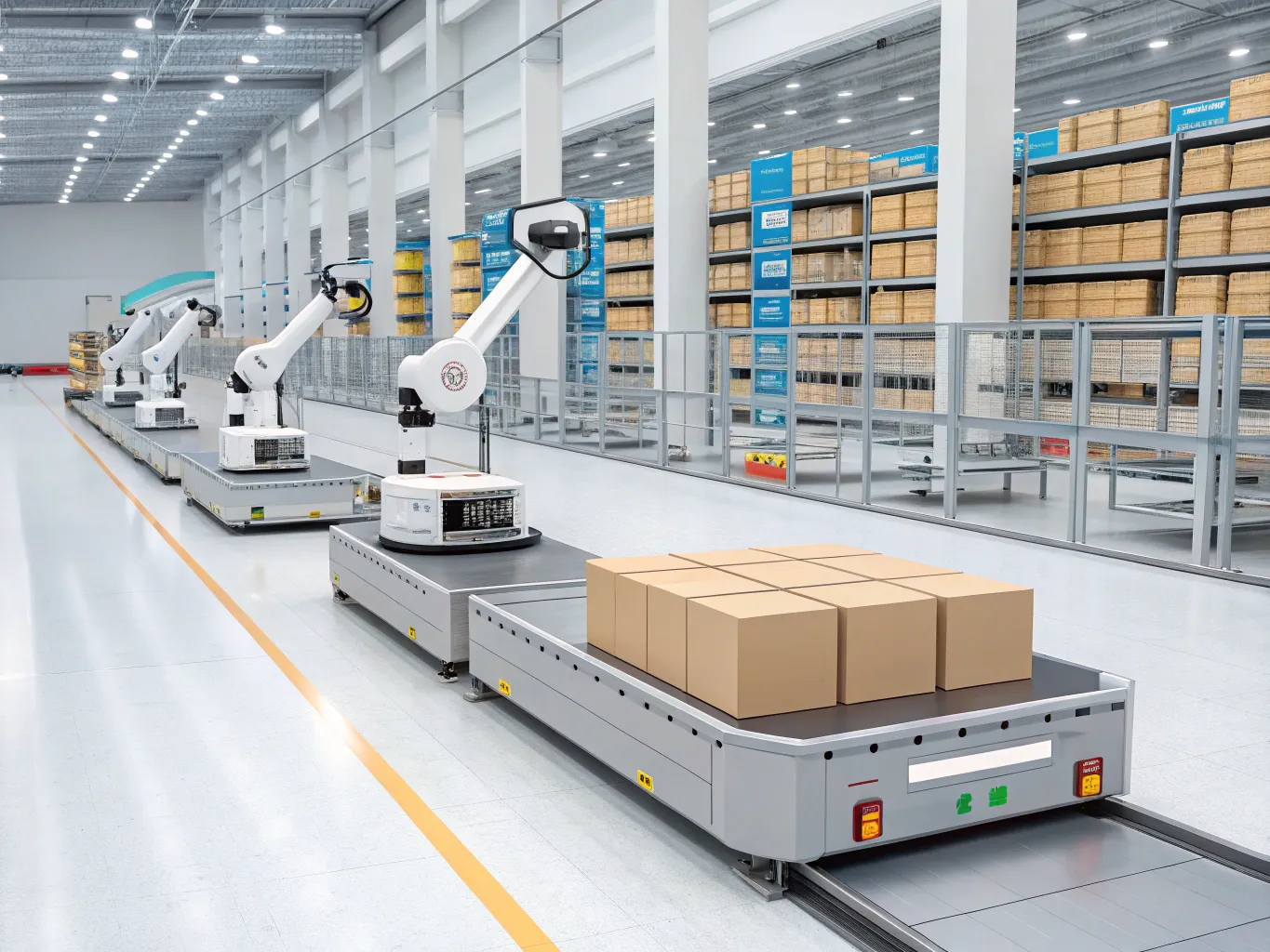 Smart Warehousing with AI Integration