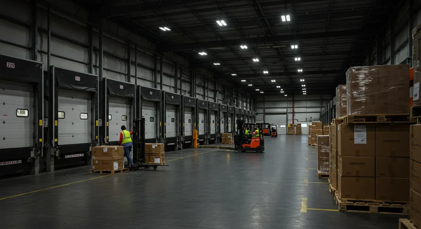 Streamlined logistics for wholesale fulfillment